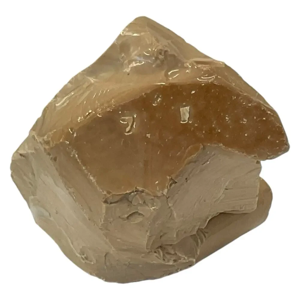 Cream Chocolate Swirl Art Glass Cullet Slag‎ Glass #5XL221